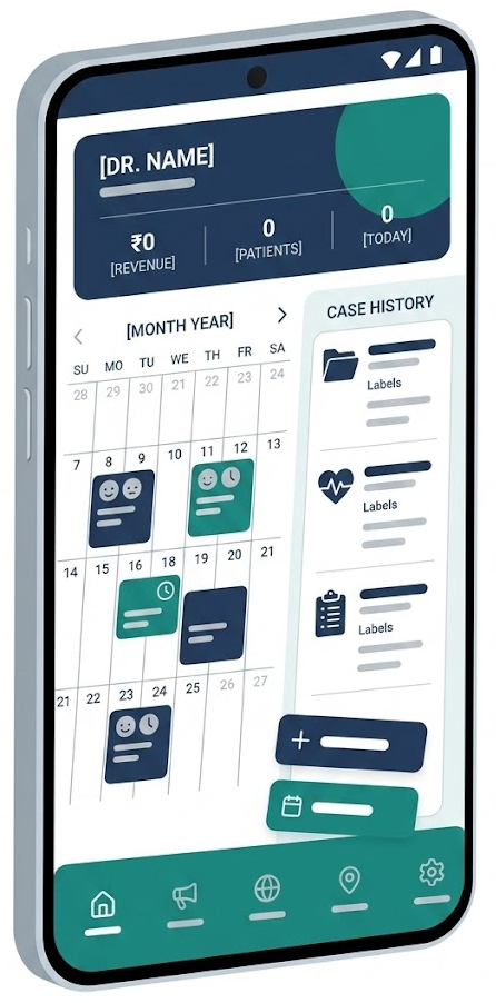 Doctor app on a smartphone